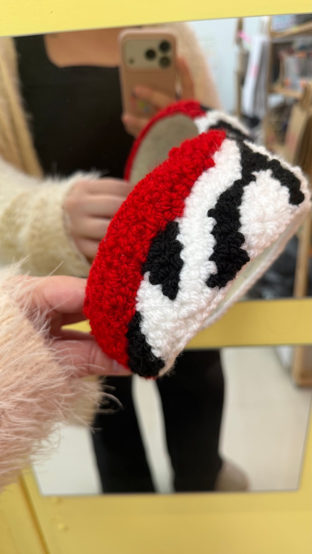Colorful zebra headband