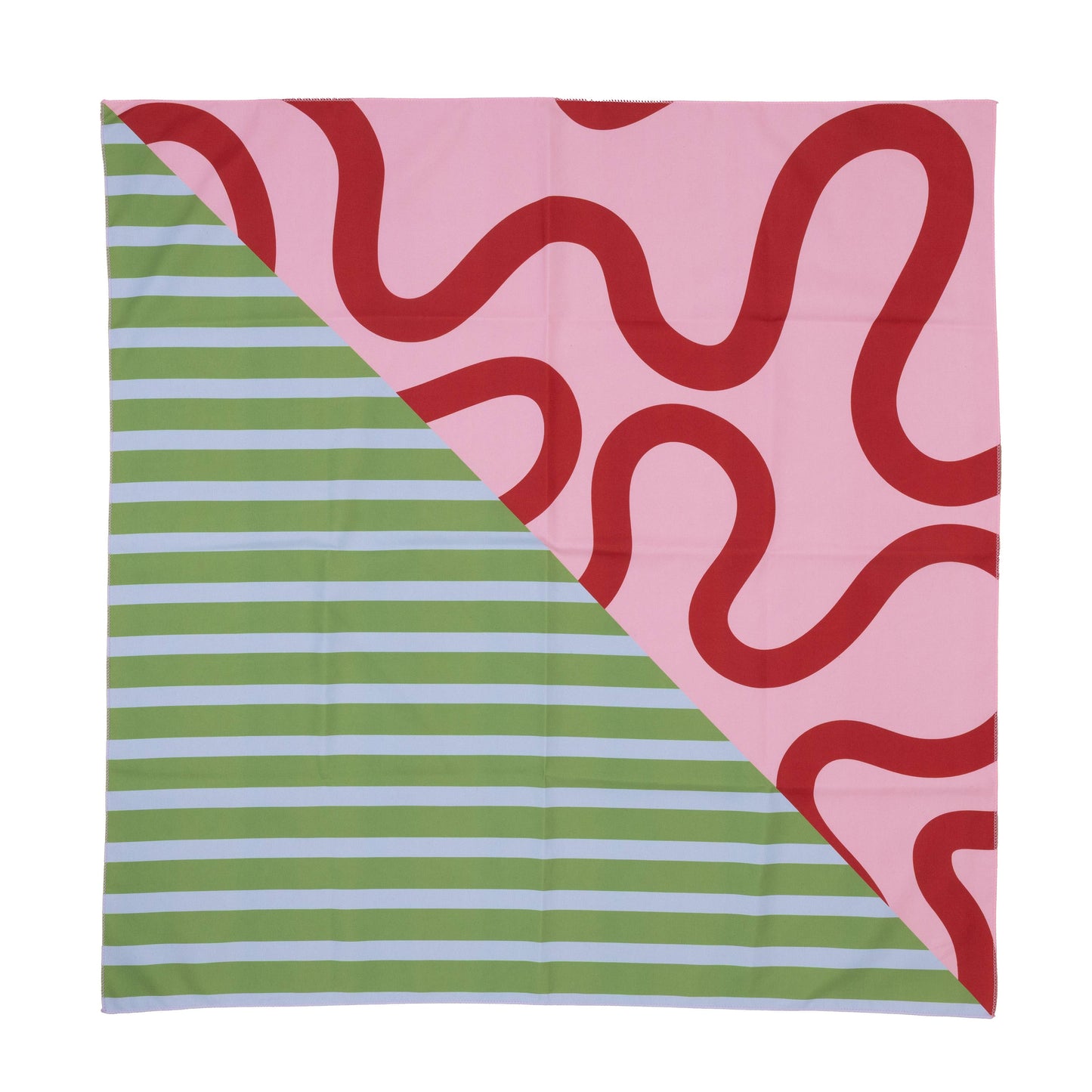 Waves and Stripes Bandana