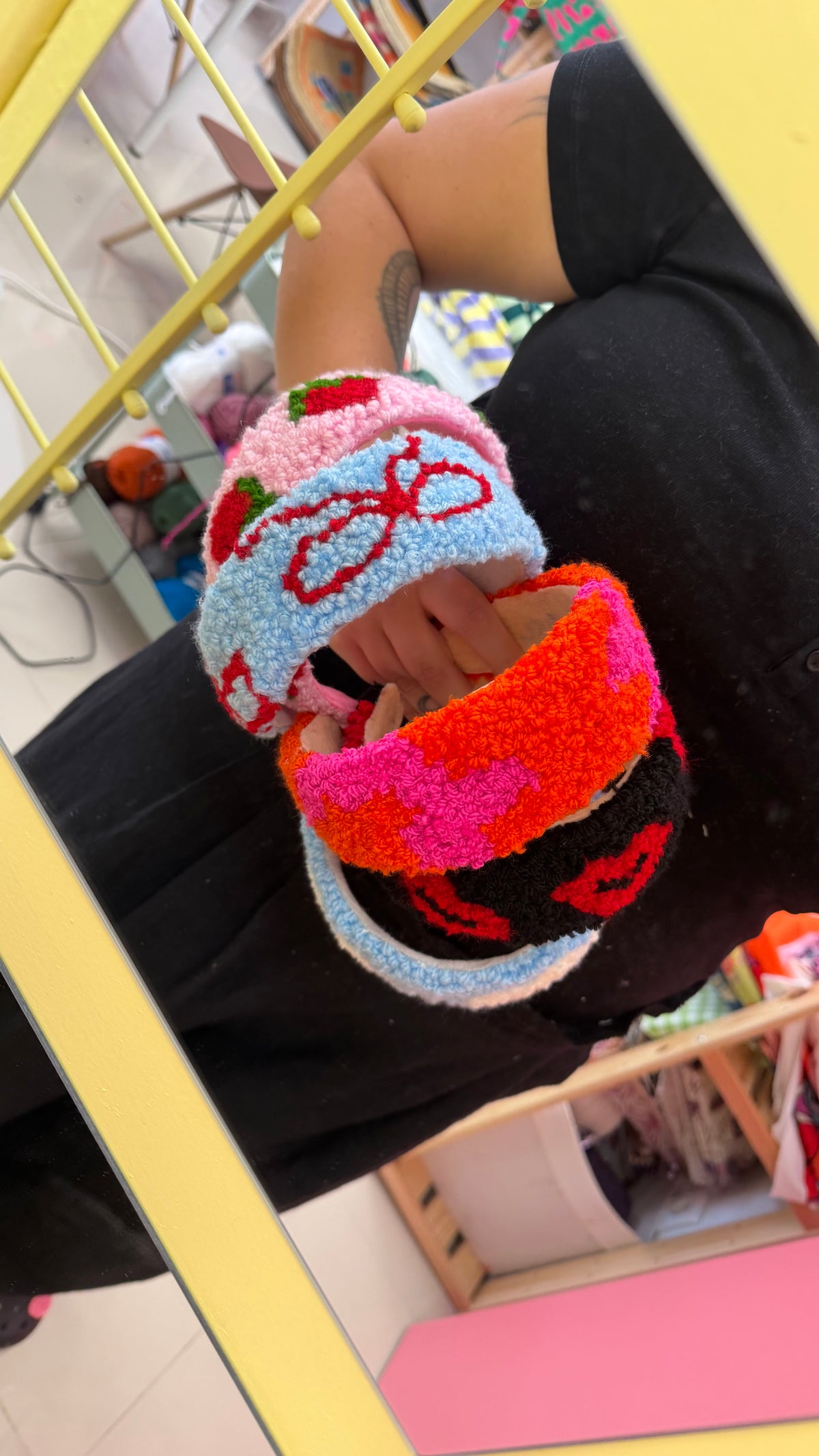 Strawberries headband