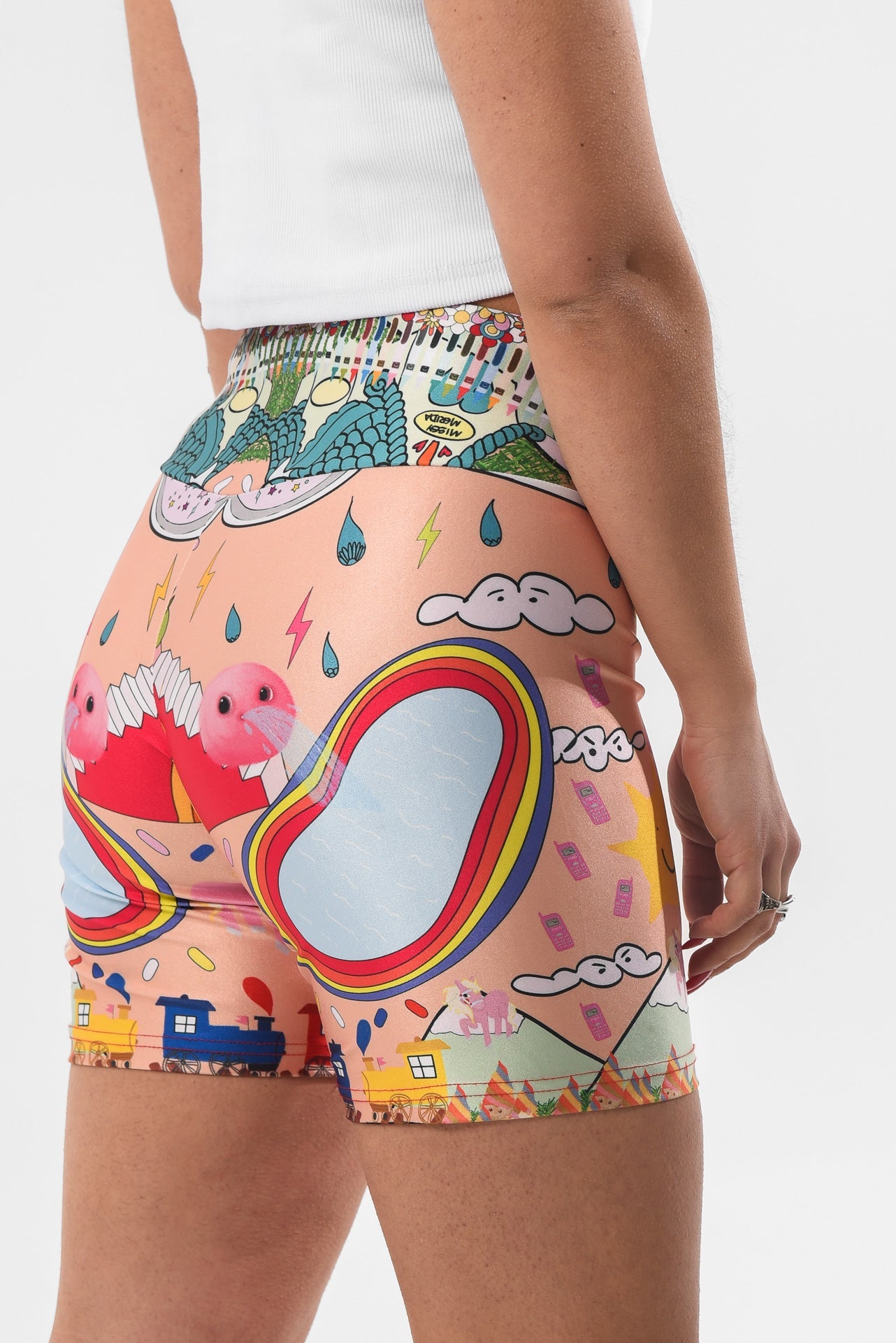Nostalgia -Cycling Shorts Ovary Gang x Missy Merida