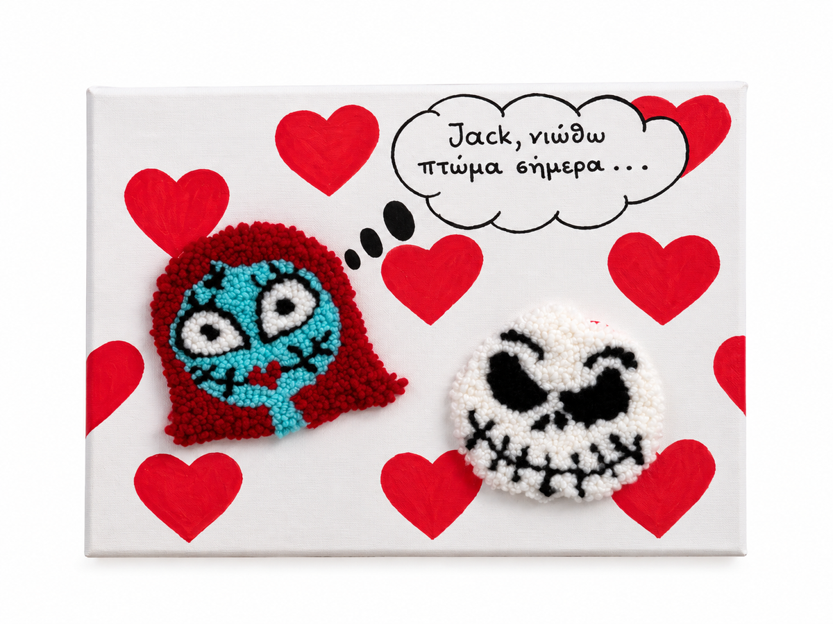 «Νιώθω πτώμα» Jack & Sally ❤️