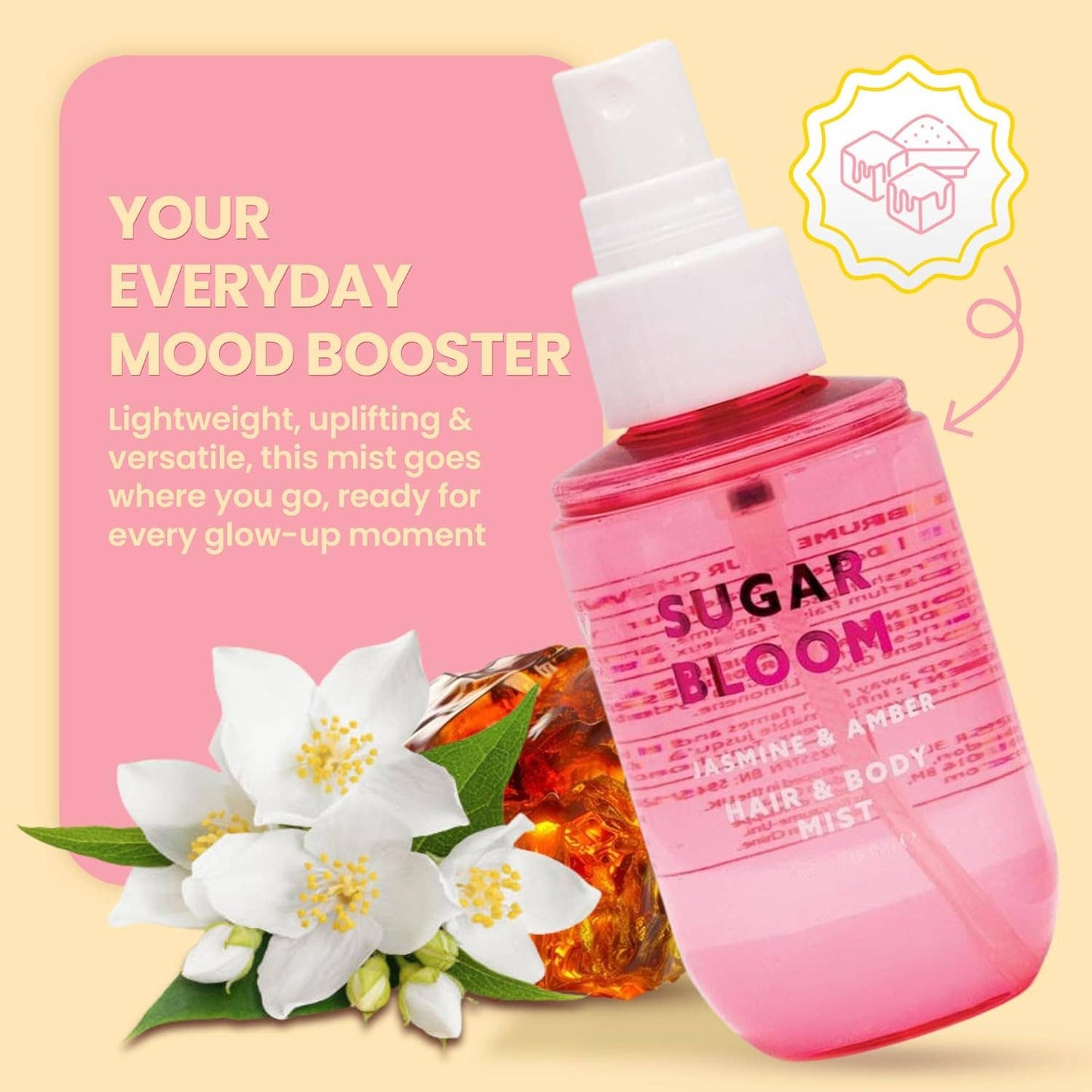 Yes Studio Hair & Body Mist Jasmine & Amber 100ml