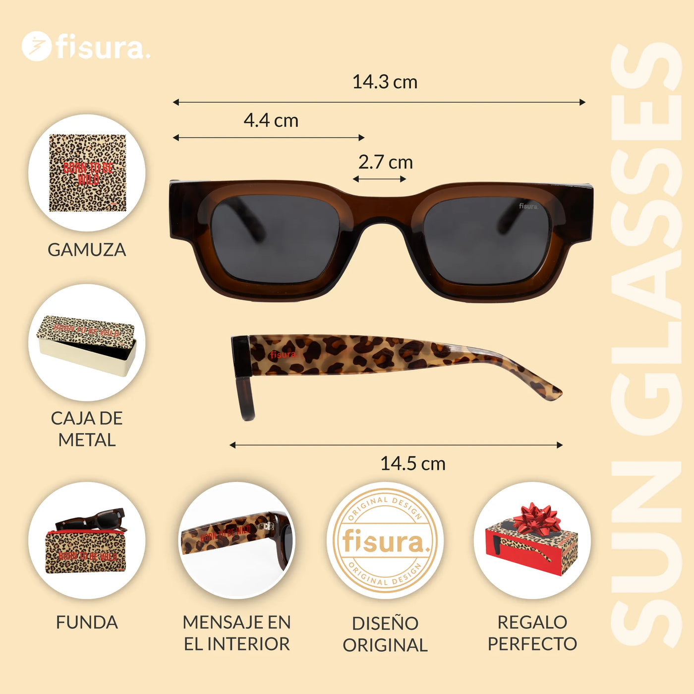 Sunglasses “born to be wild”