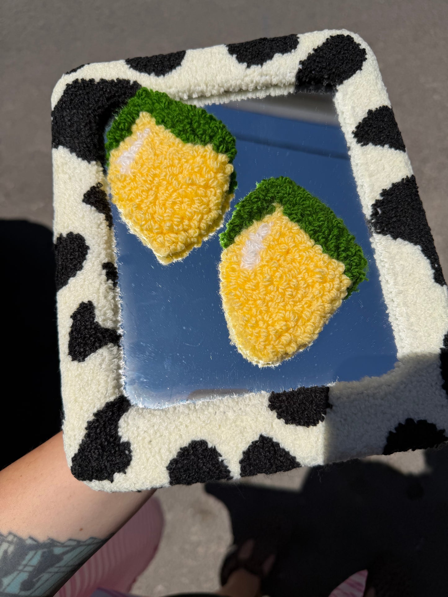 Lemon hair clip