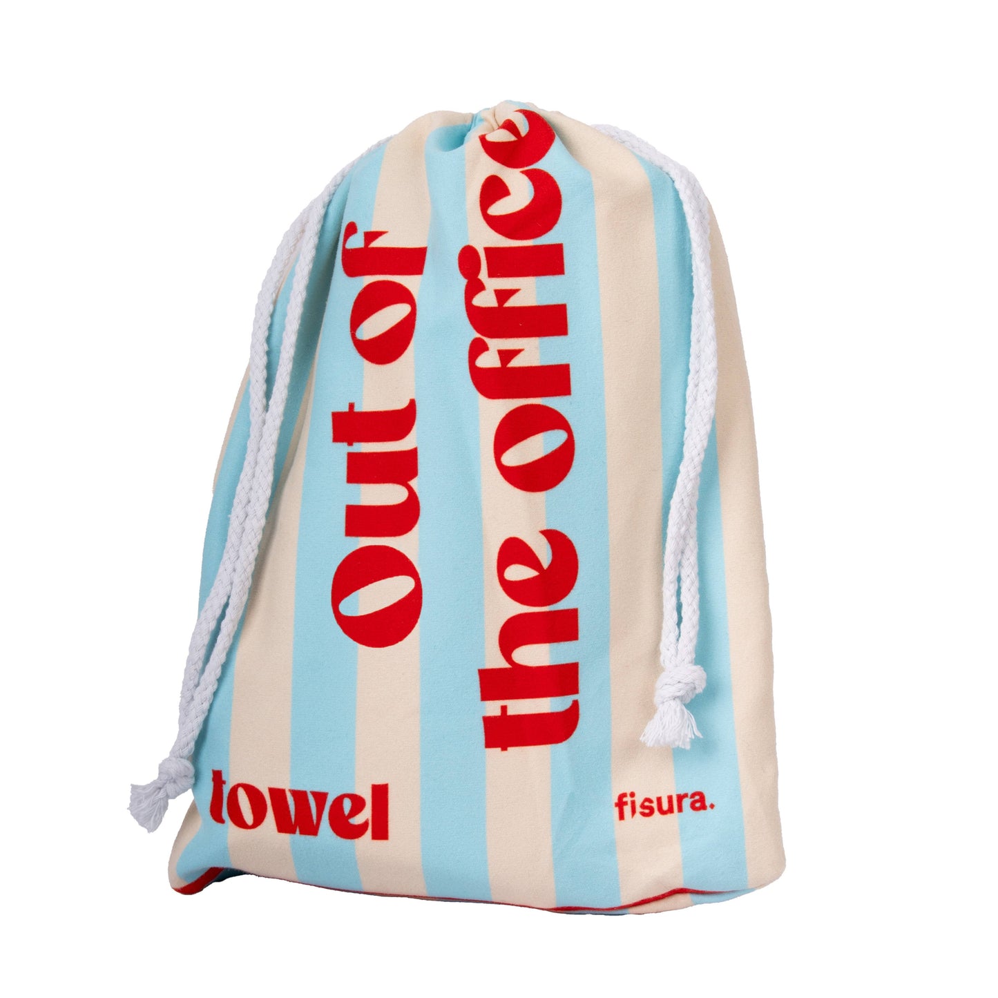 Beach Towel "Out Of The Office"