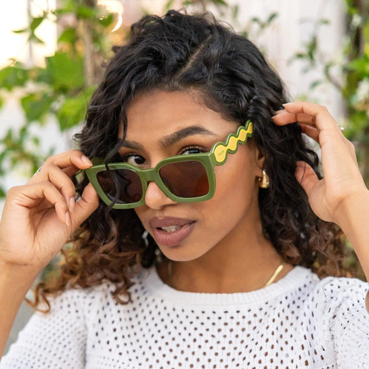 Sunglasses “good luck “