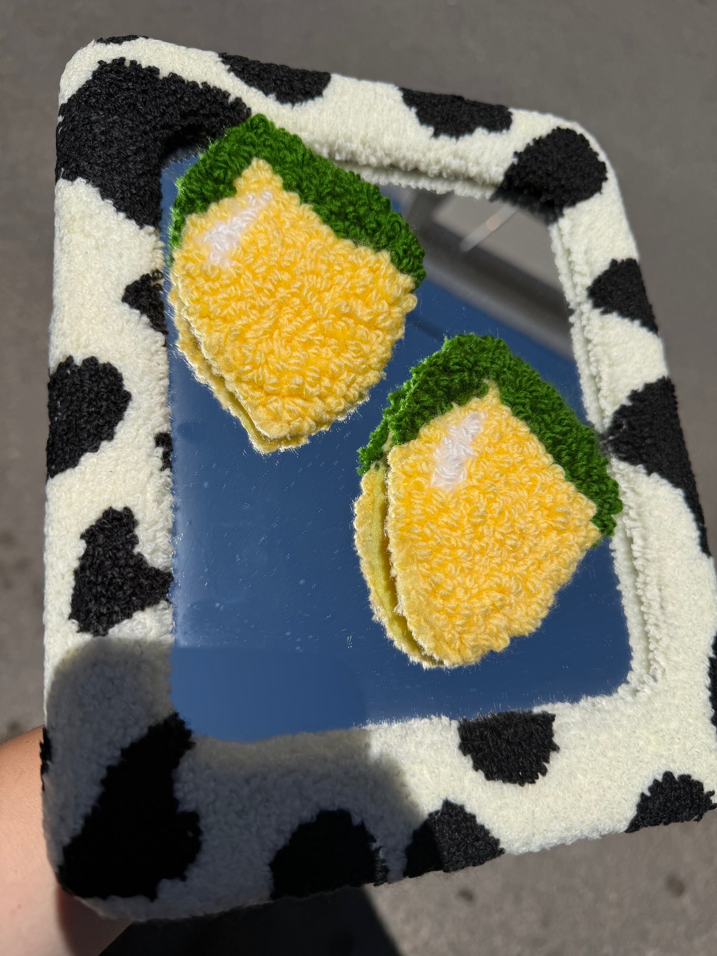 Lemon hair clip