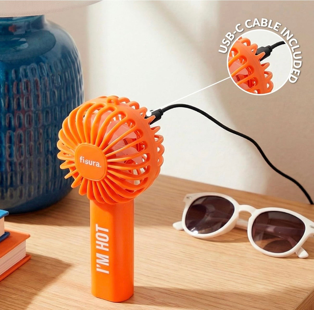 Portable fan “ I’m hot”