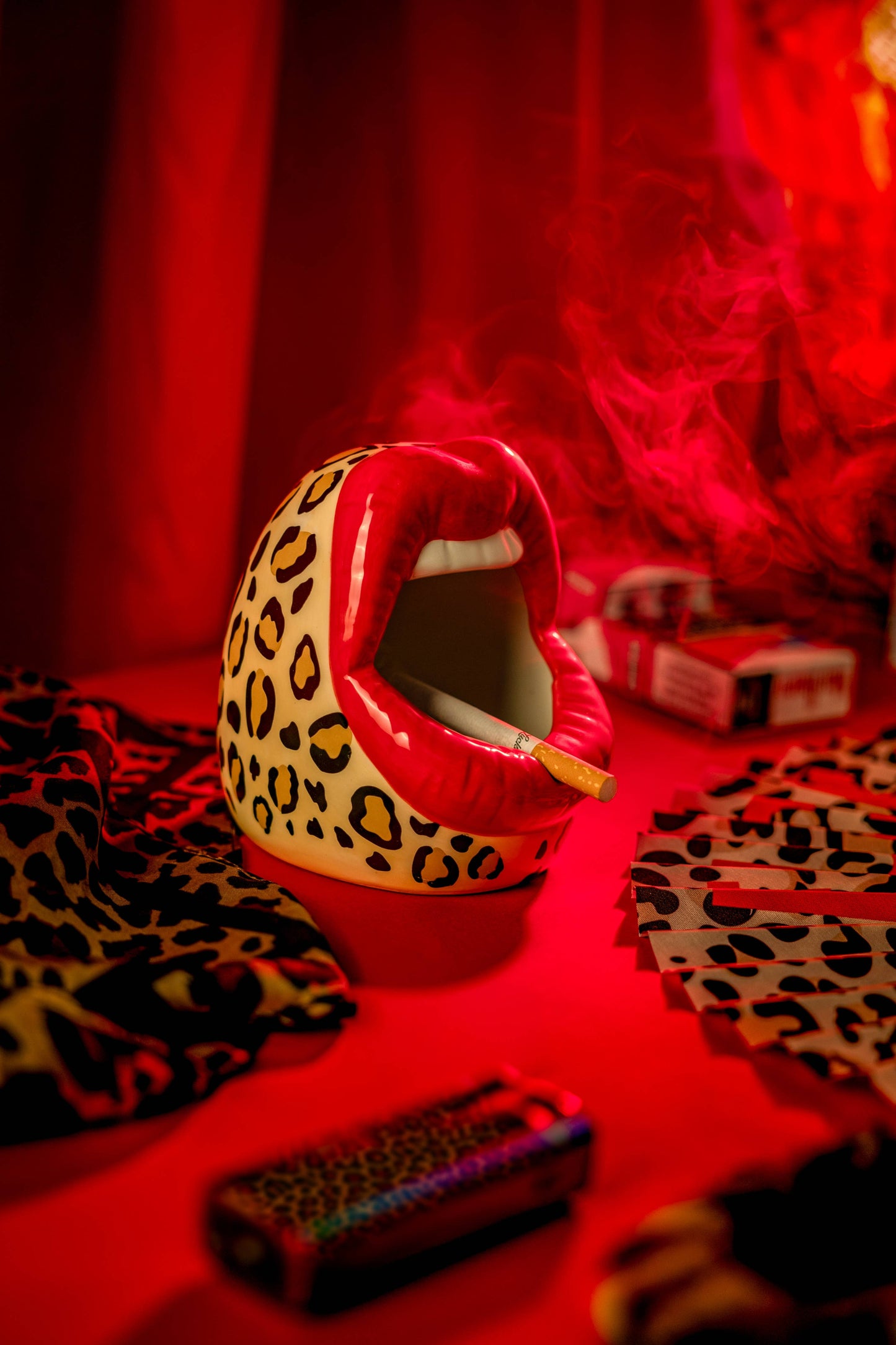 Leopard Mouth Multipurpose Container