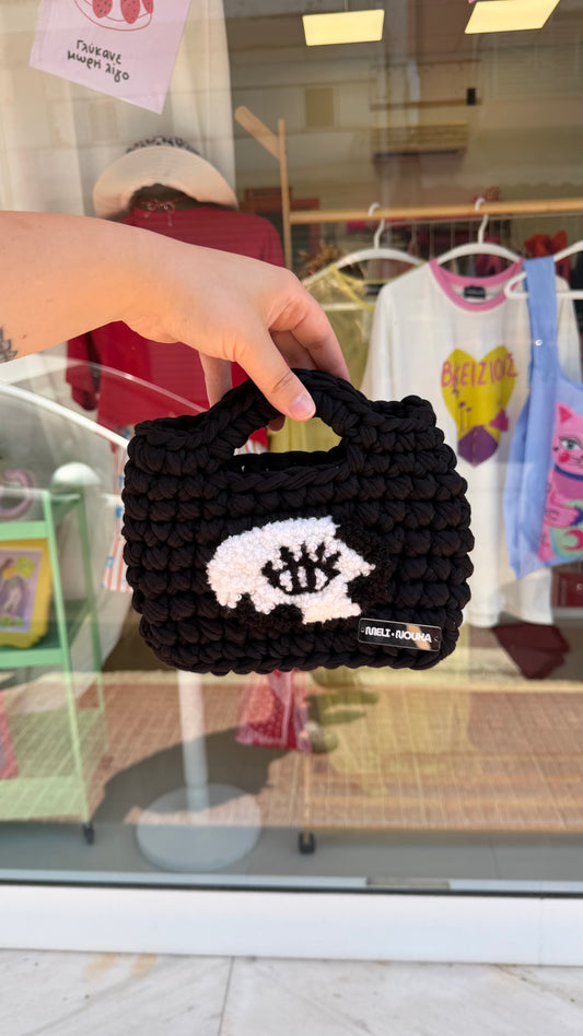 Mini with a twist tote bag