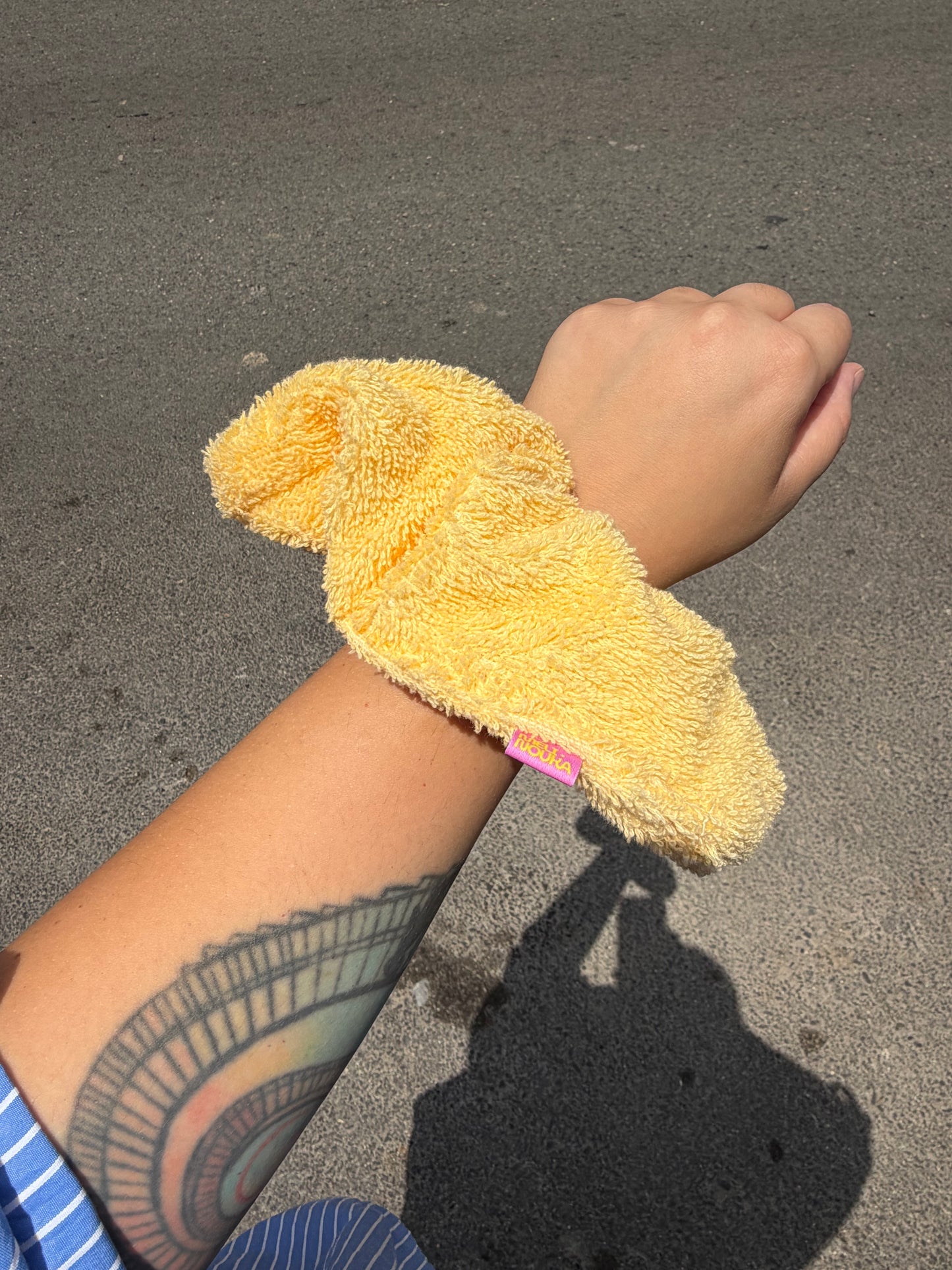 Chunky Towel scrunchies