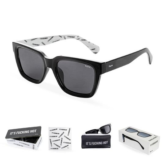 Sunglasses “ it’s f*cking hot”