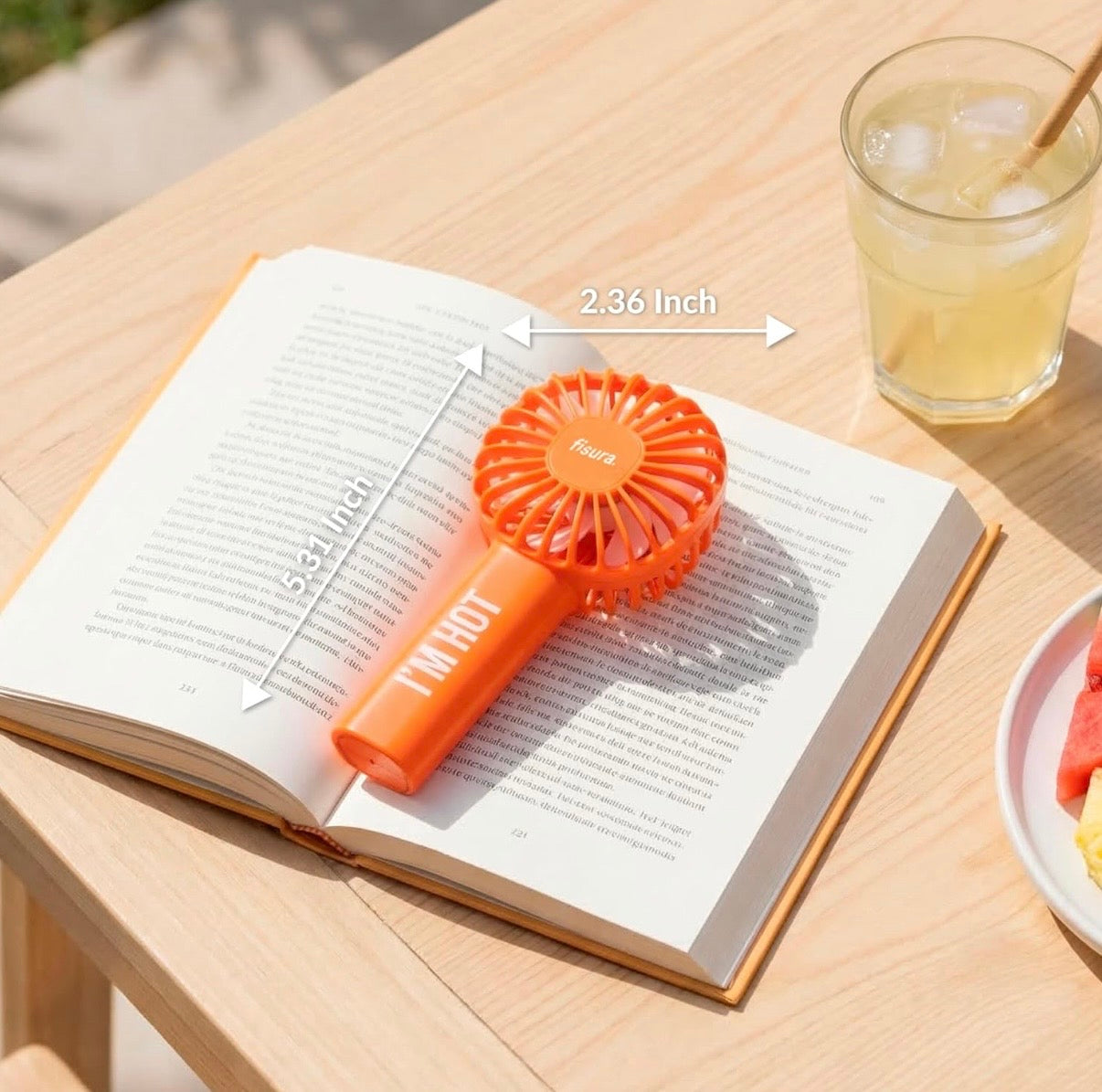 Portable fan “ I’m hot”
