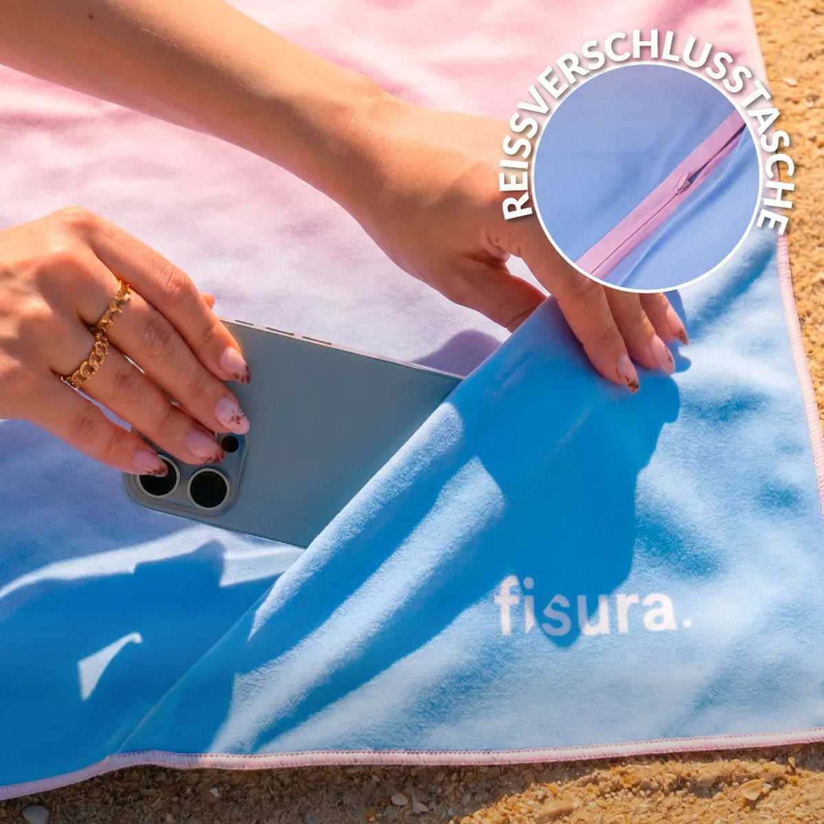 Beach Towel "it’s f*cking hot” 🌈