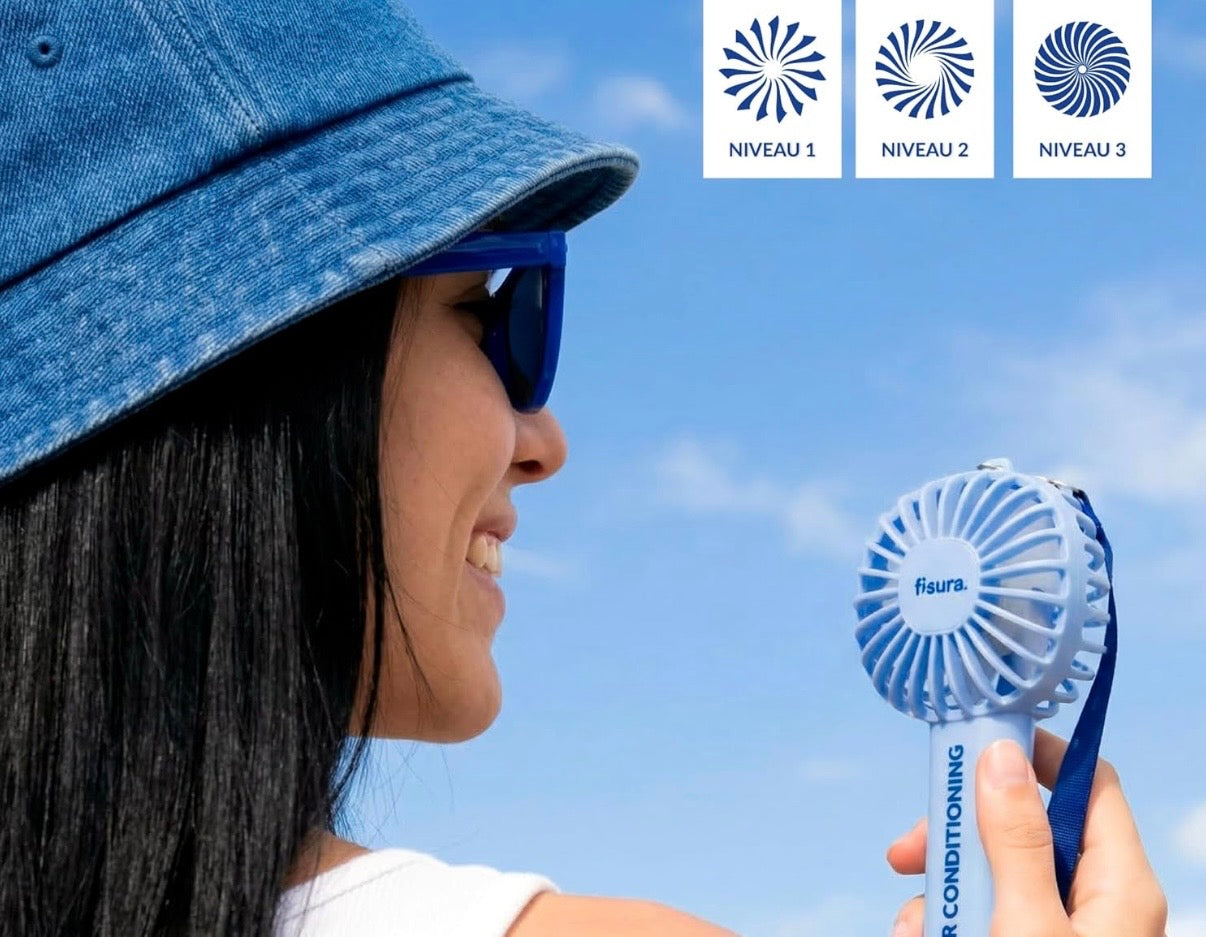 Portable fan “ air conditioning “