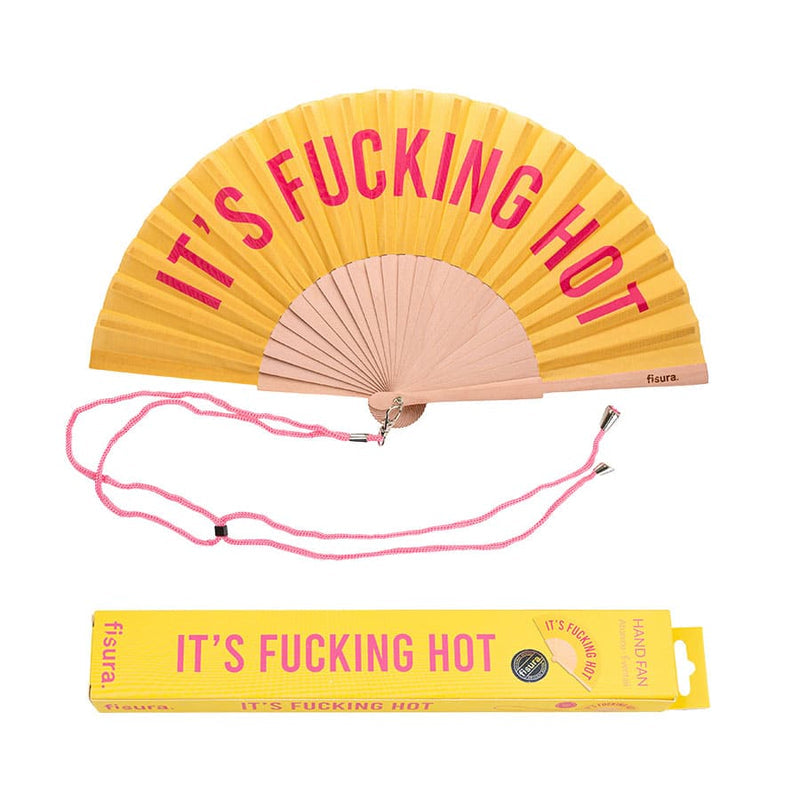 It’s f*cking hot yellow fan