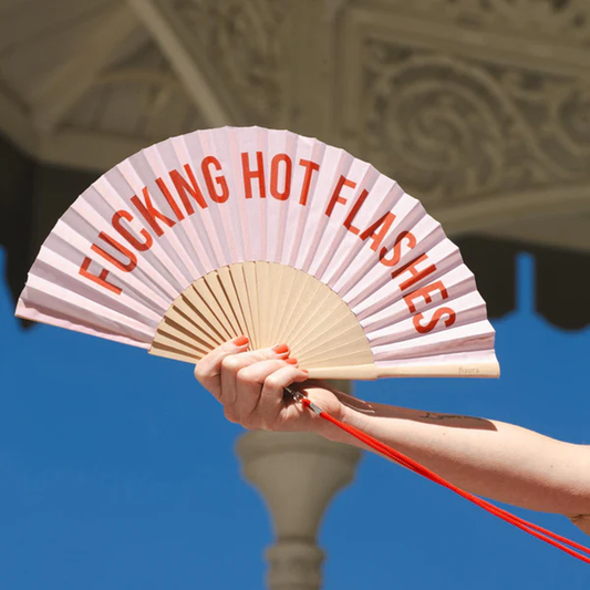 F*cking hot flashes fan