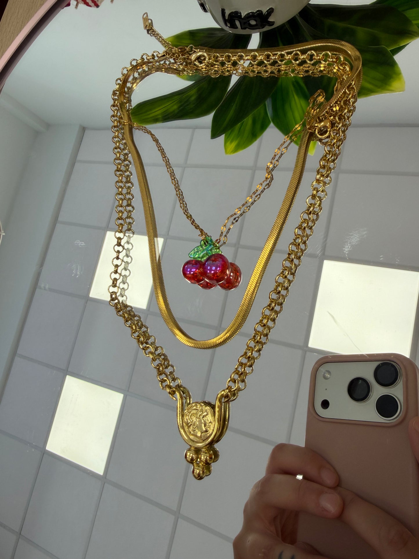 Golden hour necklaces