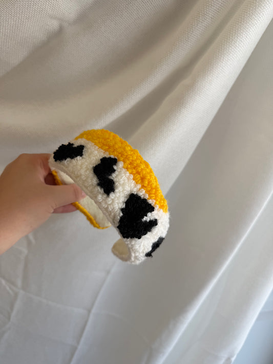 Colorful cow headband