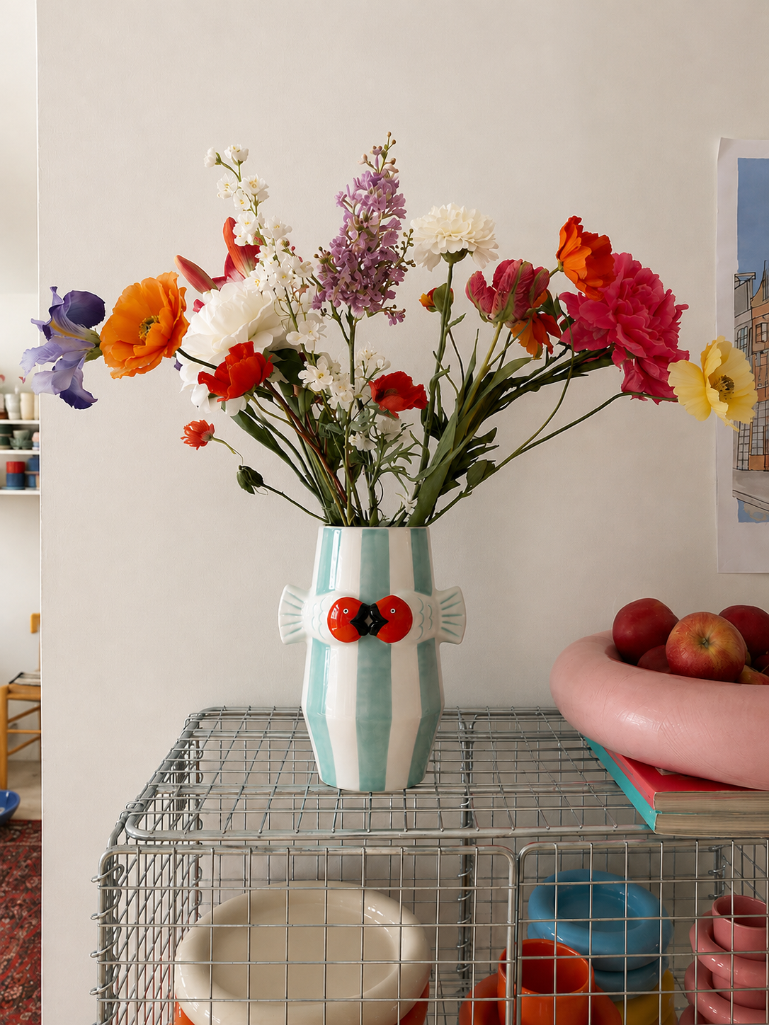 Vase - Flower Vase Fish