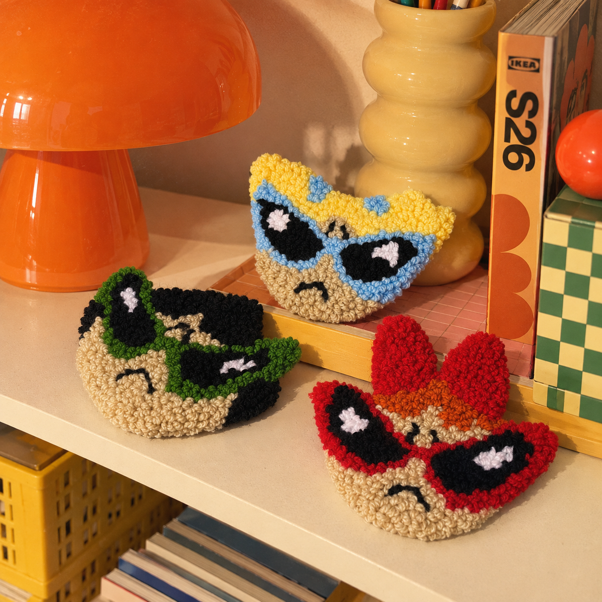 Powerpuff Girls coasters
