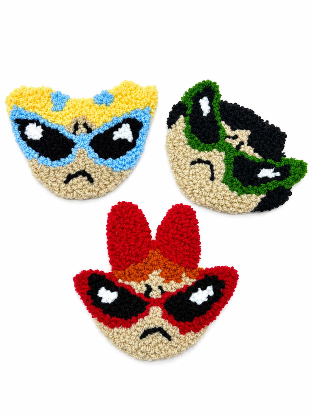 Powerpuff Girls coasters