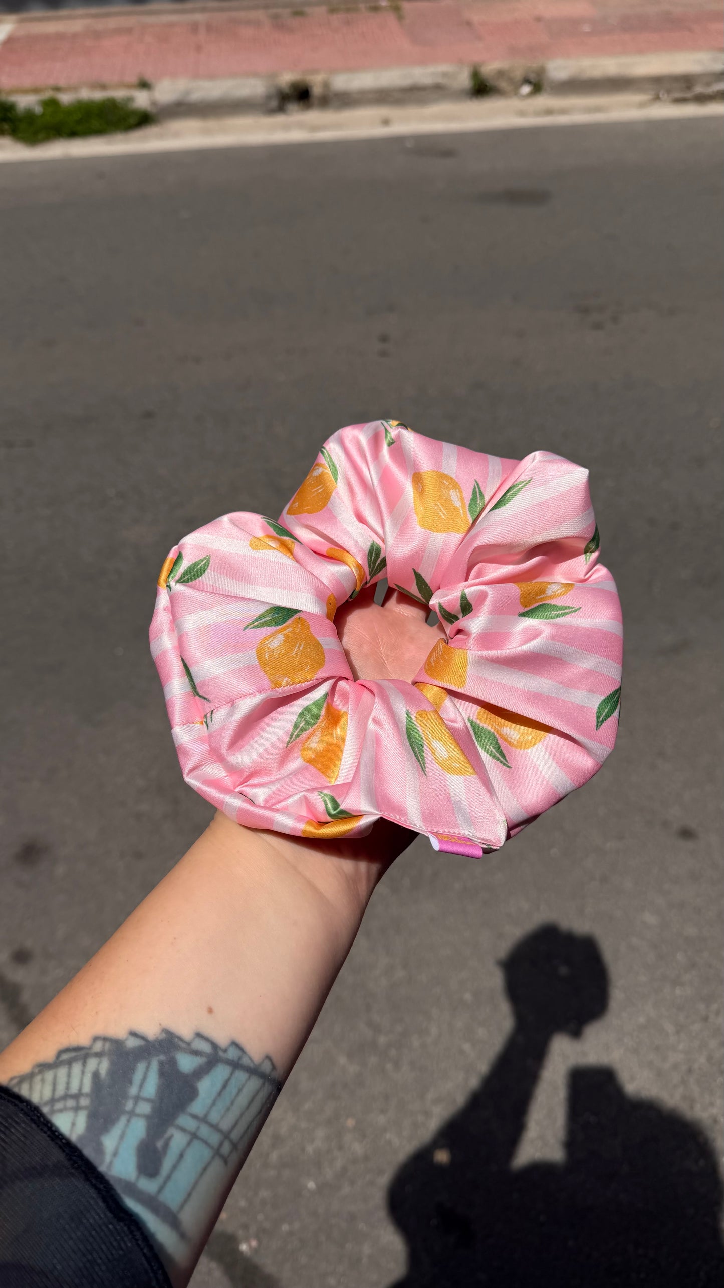 Summertime Satin Scrunchies