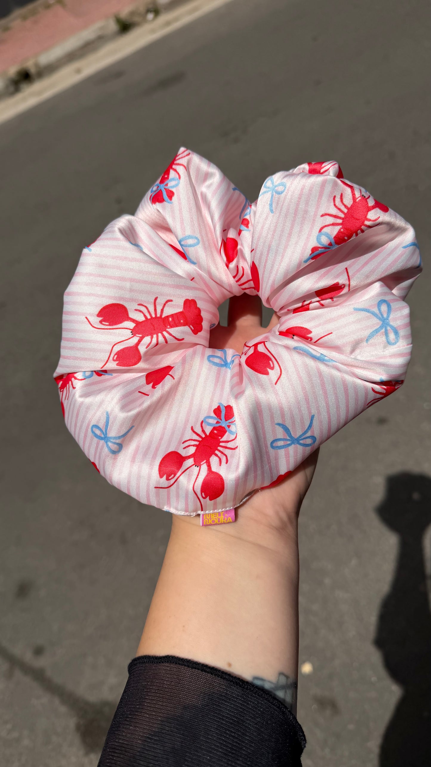 Summertime Satin Scrunchies