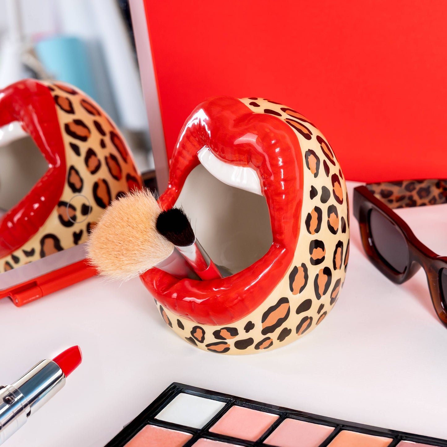 Leopard Mouth Multipurpose Container