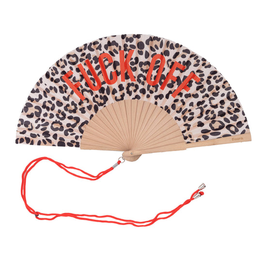 Leopard Fan "Fuck Off"